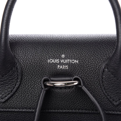 Louis Vuitton Calfskin Lockme Backpack Black 9 of 10