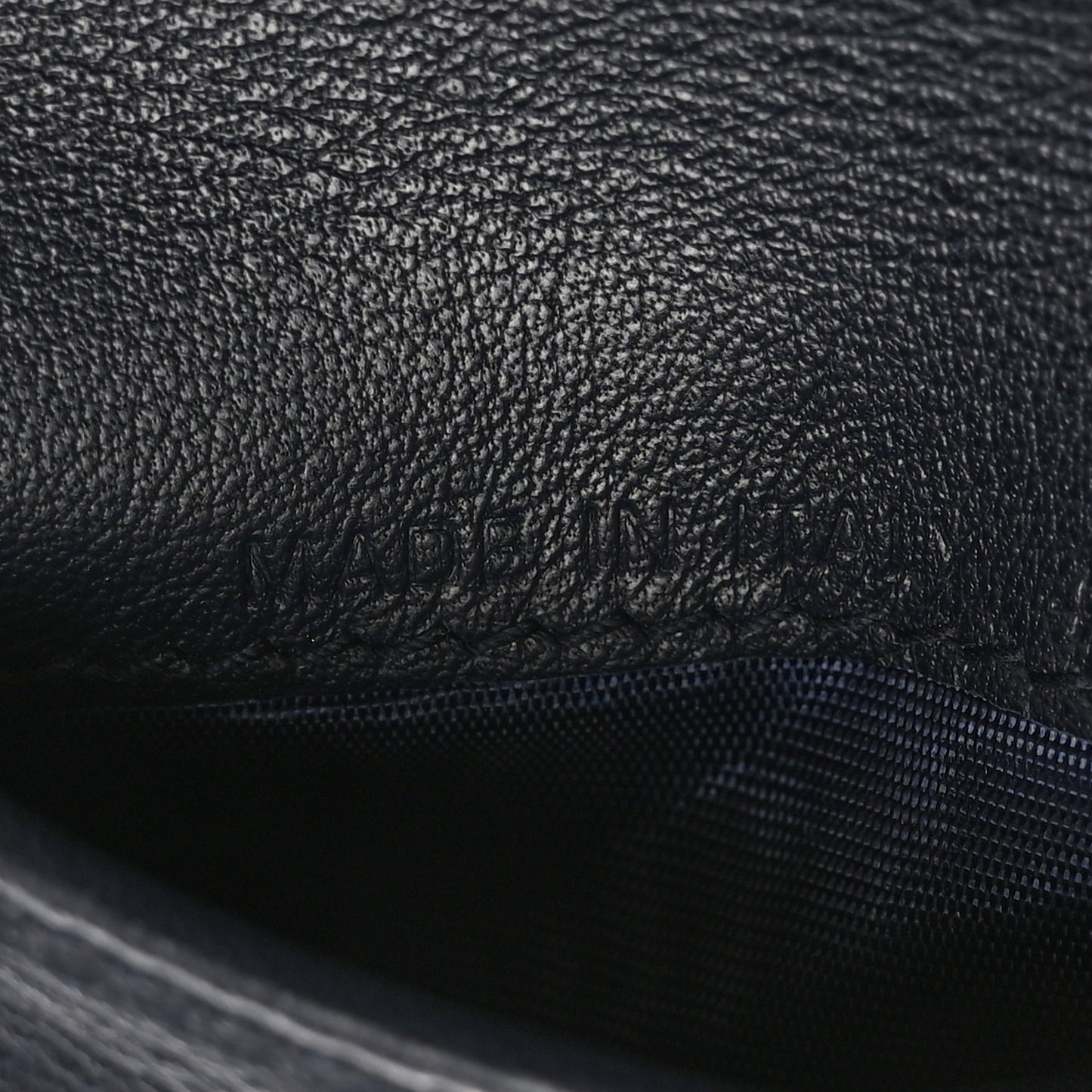 Oblique Saddle Lotus Wallet Blue