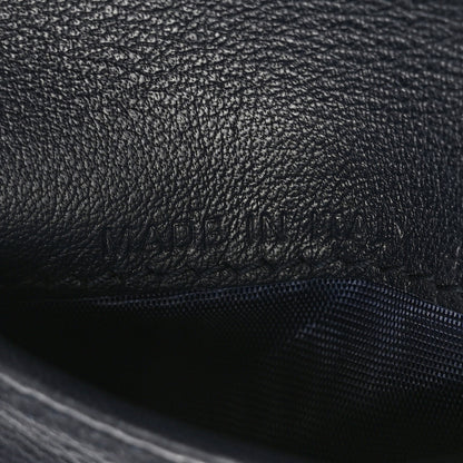 Christian Dior Oblique Saddle Lotus Wallet Blue 8 of 9