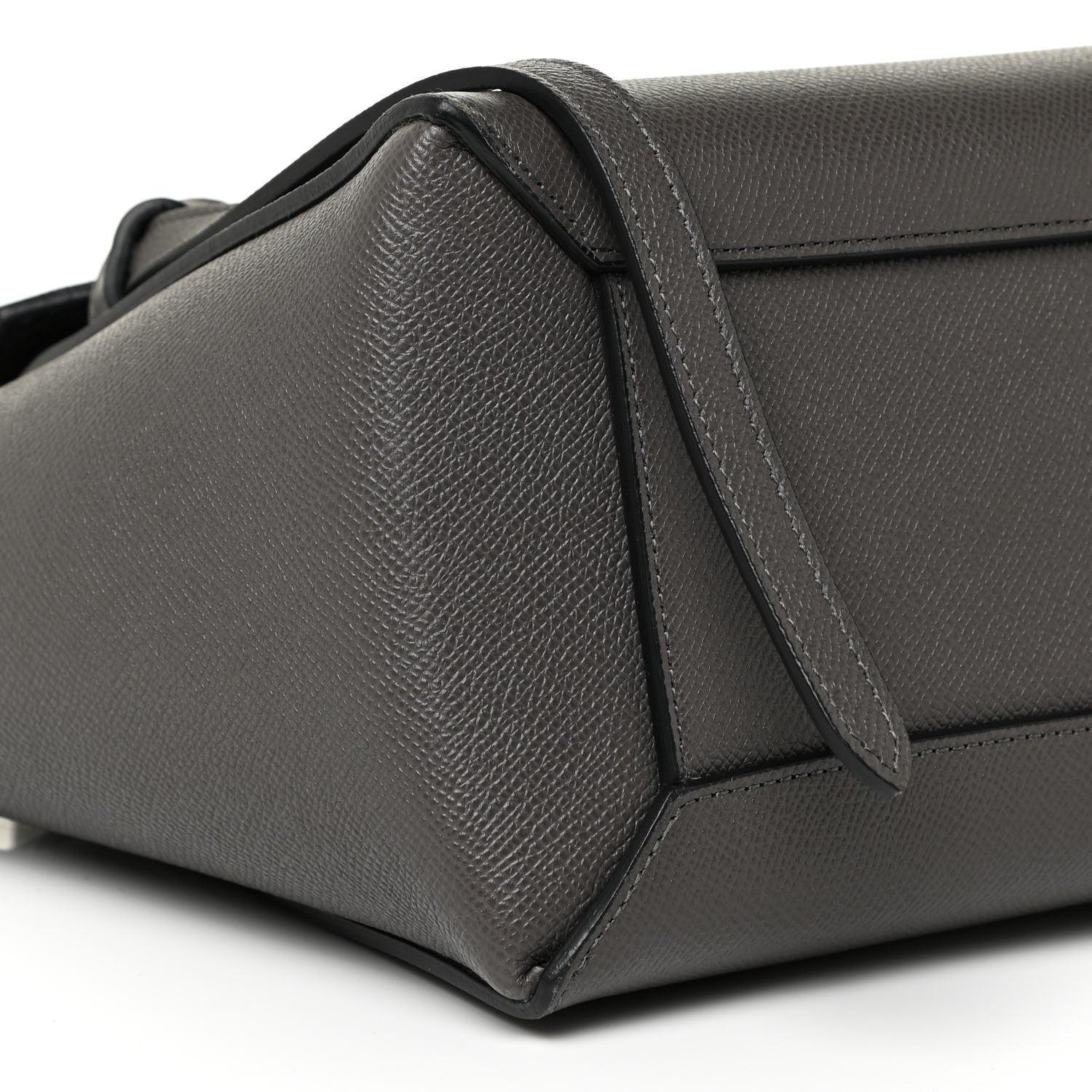 Celine Grained Calfskin Micro Belt Bag Grey 5 of 17