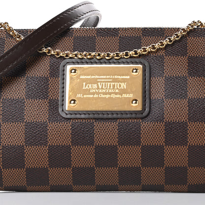 Louis Vuitton Damier Ebene Eva Clutch 8 of 10