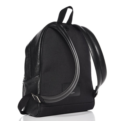Saint Laurent Sheepskin Mini Love Appliqué City Backpack Black 3 of 8