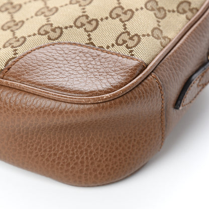 Gucci Monogram Mini Bree Messenger Bag Beige Tabacco 9 of 10