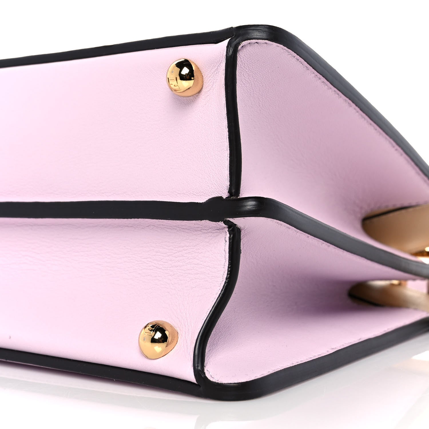 Fendi Vitello Seta Shiny Nappa Dancing Girls Inlay Small Peekaboo I SEE U Satchel Anemone Multicolor 8 of 8