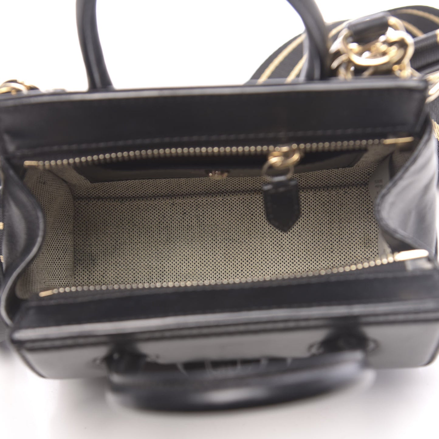 Calfskin Small Palazzo Empire Bag Black