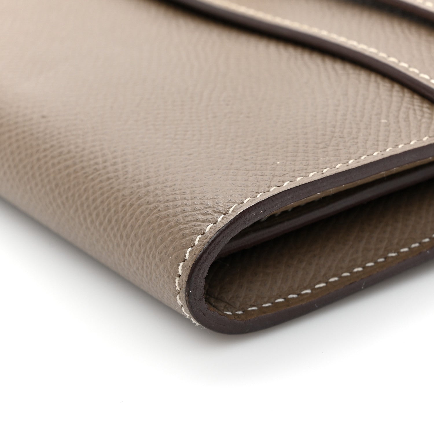 Hermes Epsom Kelly Longue Wallet Etoupe 10 of 11