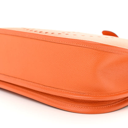 Hermes Epsom Evelyne III PM Orange 10 of 11