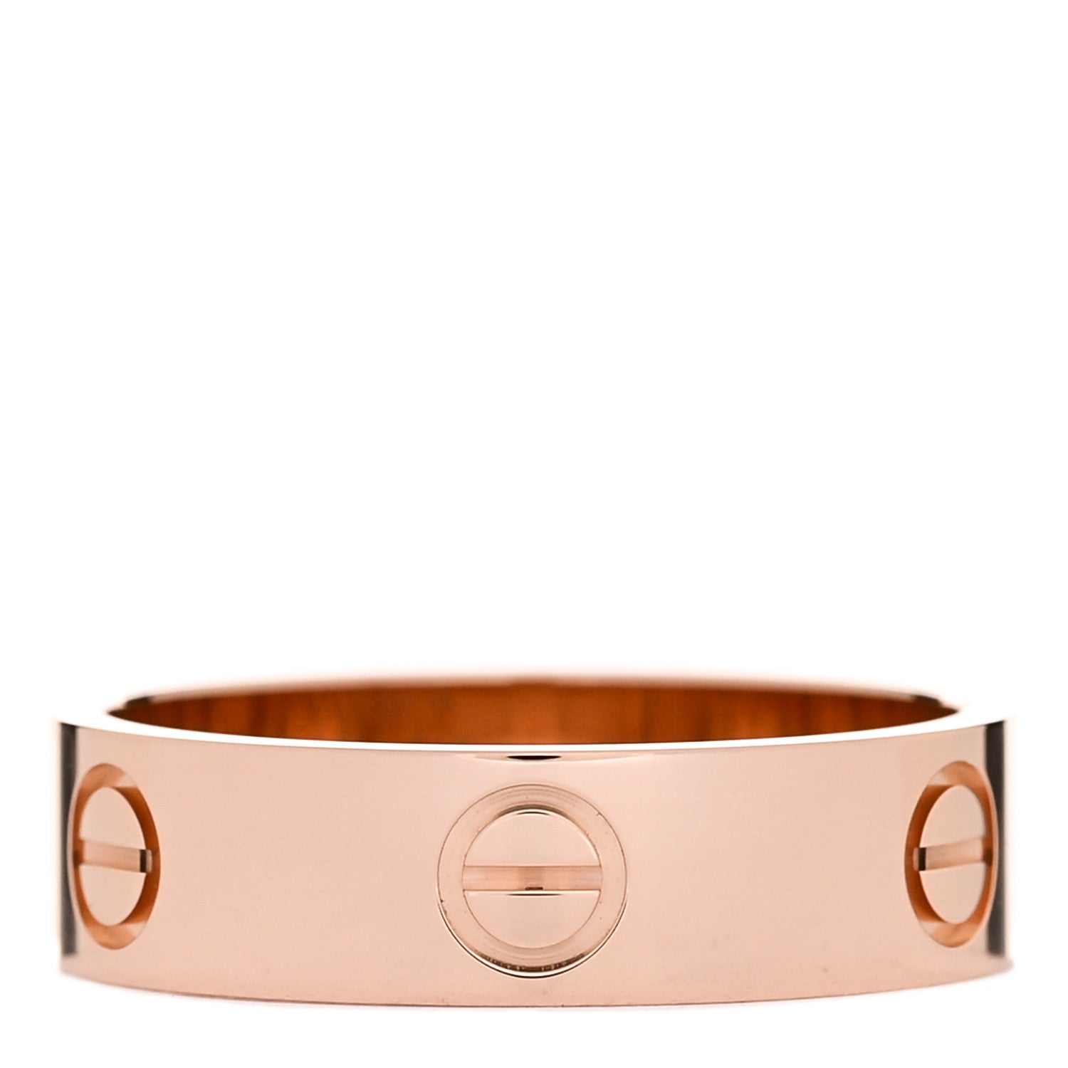 Cartier 18K Pink Gold 5.5mm LOVE Ring 58 8.25 3 of 5