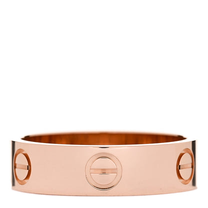 Cartier 18K Pink Gold 5.5mm LOVE Ring 58 8.25 3 of 5