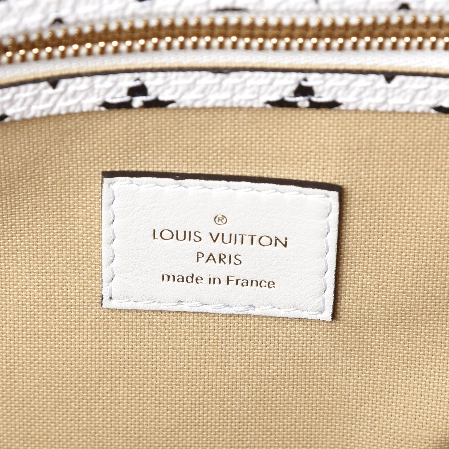 Louis Vuitton Monogram Giant Keepall Bandouliere 50 Kaki Beige 9 of 10