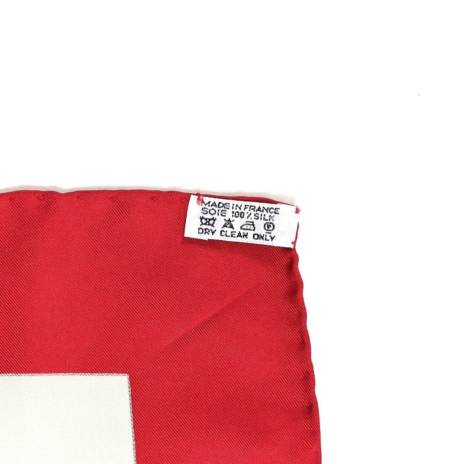 Hermes Silk Grands Fonds Detail Scarf 90 Red Multicolor 3 of 3
