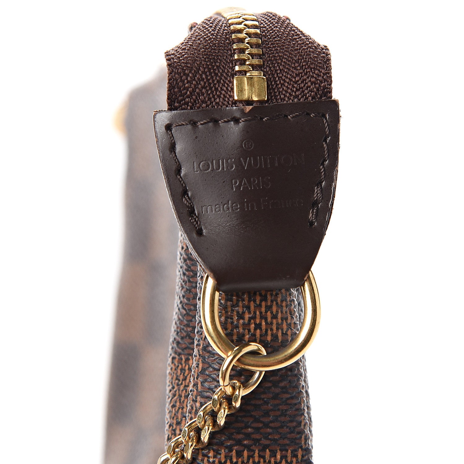 Louis Vuitton Damier Ebene Mini Pochette Accessories 5 of 6