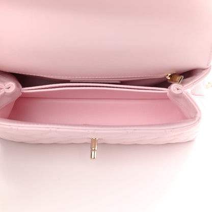 Chanel Caviar Quilted Mini Coco Handle Flap Light Pink 5 of 11