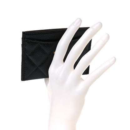 Chanel Caviar Quilted Card Holder Black 2 of 9
