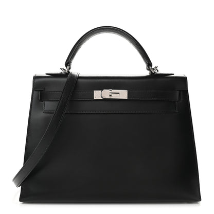 Hermes Chamonix Kelly Sellier 32 Black 1 of 10