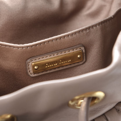 Miu Miu Nappa Matelasse Bucket Bag Cammeo 6 of 6