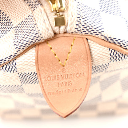 Louis Vuitton Damier Azur Speedy 25 6 of 9