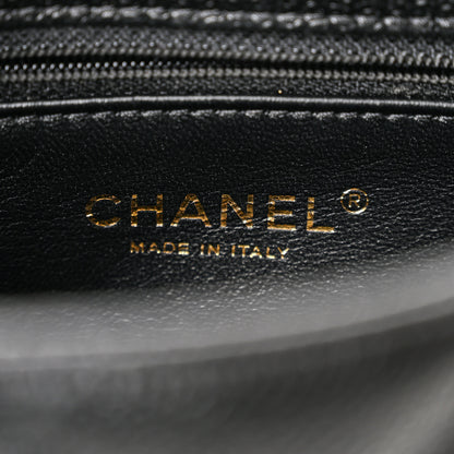 Chanel Caviar Quilted Sweetheart Flap Black 6 of 11