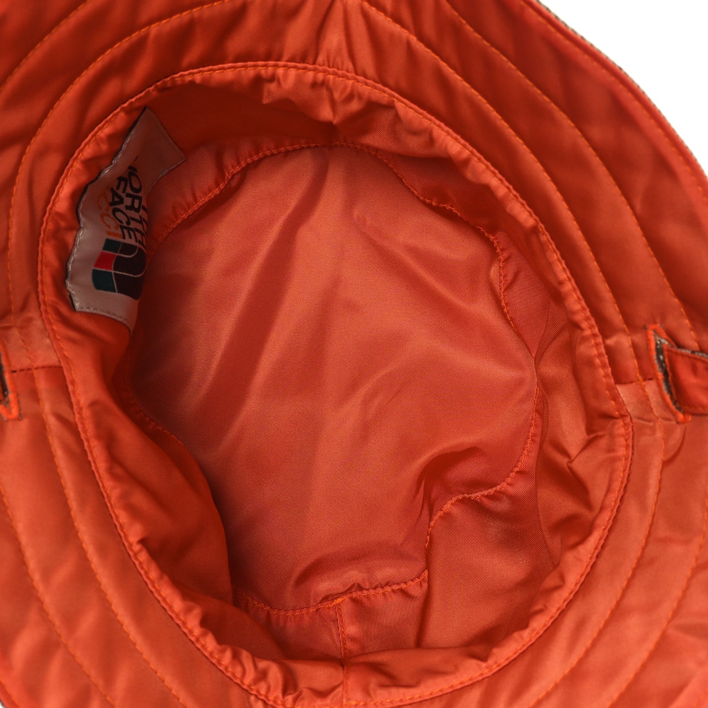 X NORTH FACE Canvas GG Monogram Reversible Hat S Beige Deep Orange
