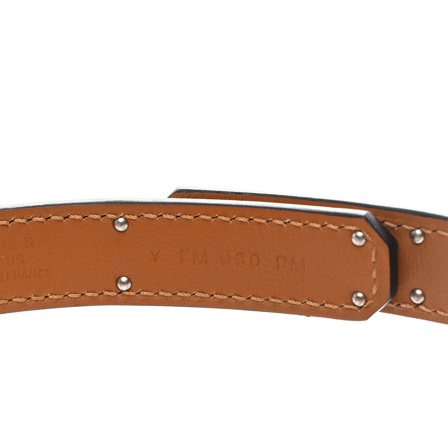 Hermes Epsom Kelly Belt Gold 3 of 3