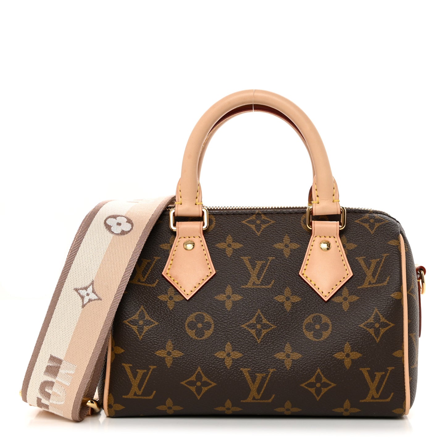 Monogram Speedy Bandouliere 20 Beige