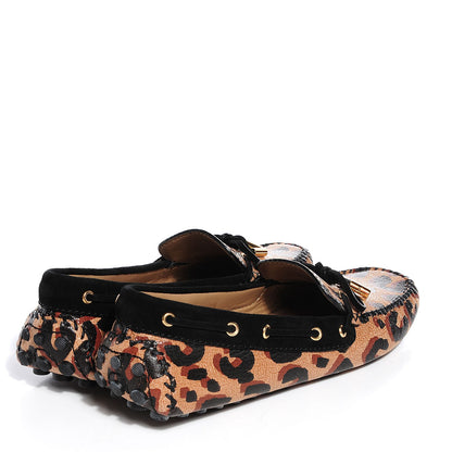 Louis Vuitton Stephen Sprouse Printed Calf Leopard Gloria Loafers 40 3 of 6