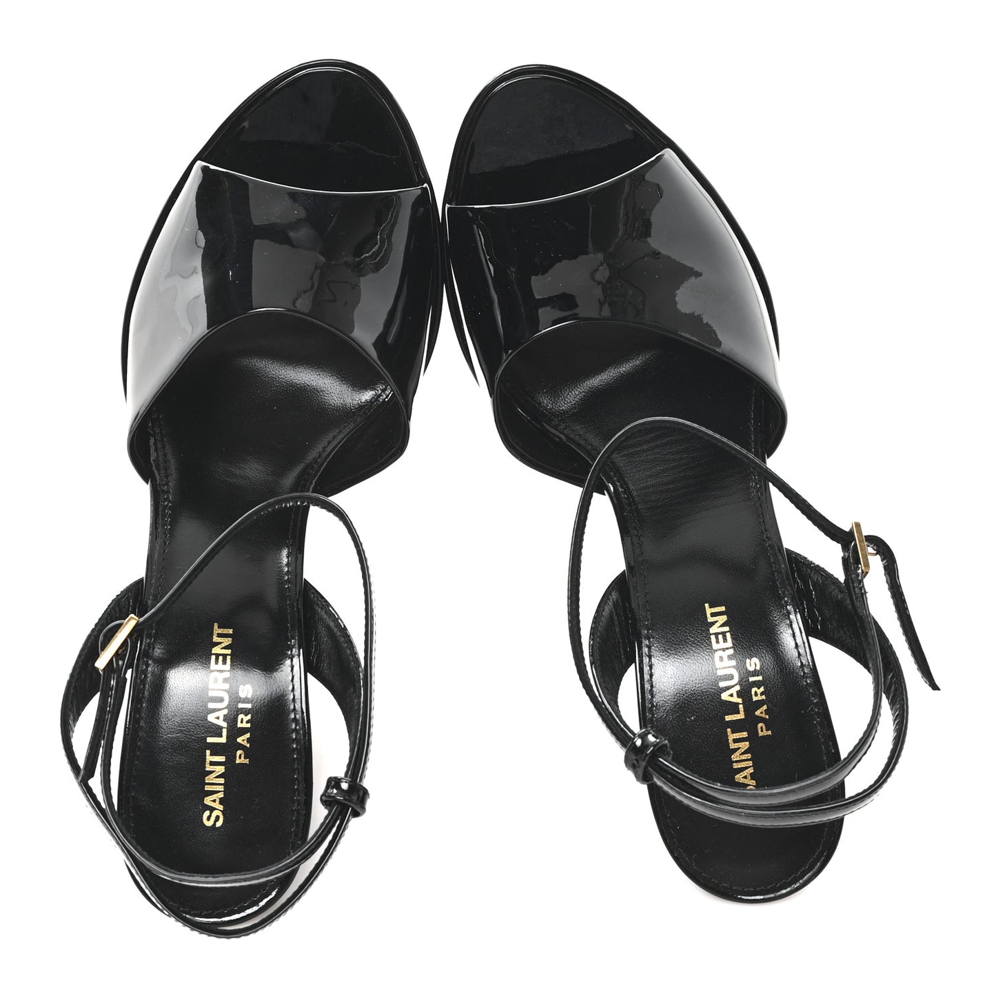 Vernice Grupy Sexy 95 Tanouk Platform Sandals 39 Black