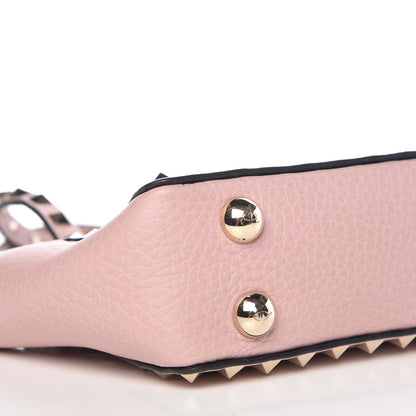 Valentino Garavani Grained Calfskin Micro Rockstud Tote Cipria 15 of 16