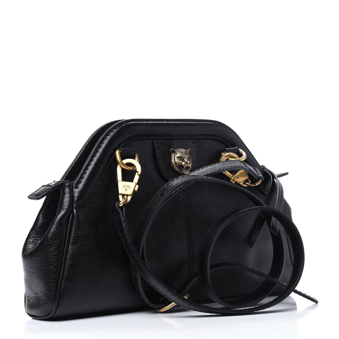 Calfskin Small Re(Belle) Crossbody Bag Black