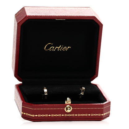 Cartier 18K Yellow Gold Small LOVE Hoop Earrings 5 of 5