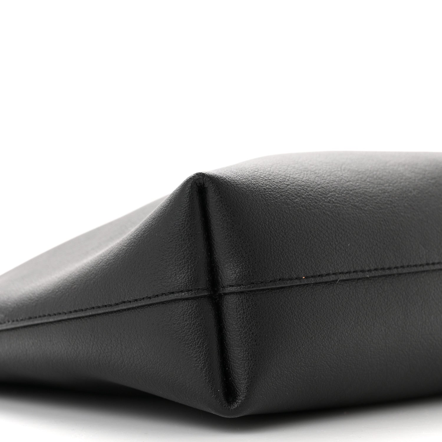 Saint Laurent Calfskin Toy Shopping Tote Black 9 of 10