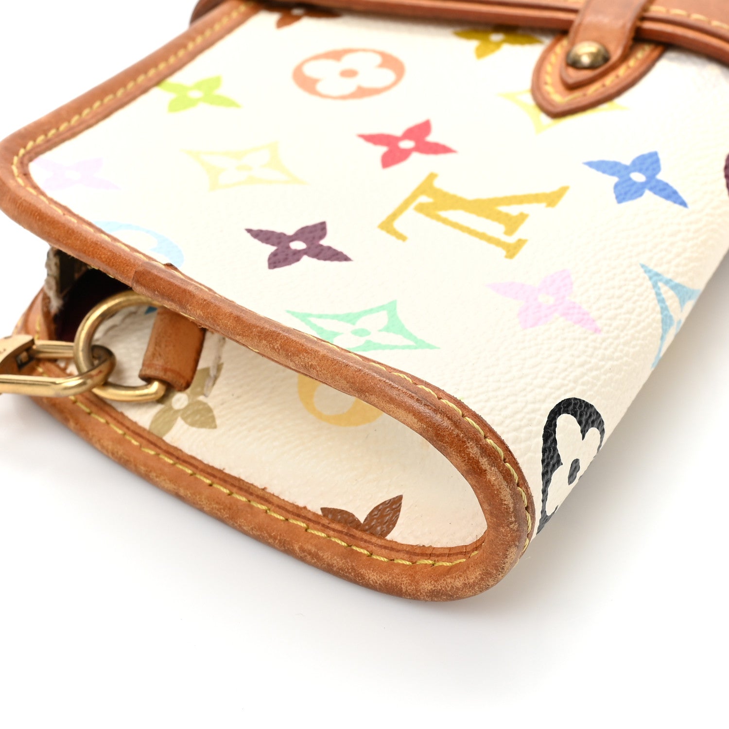 Louis Vuitton Monogram Multicolor Shirley White 14 of 16