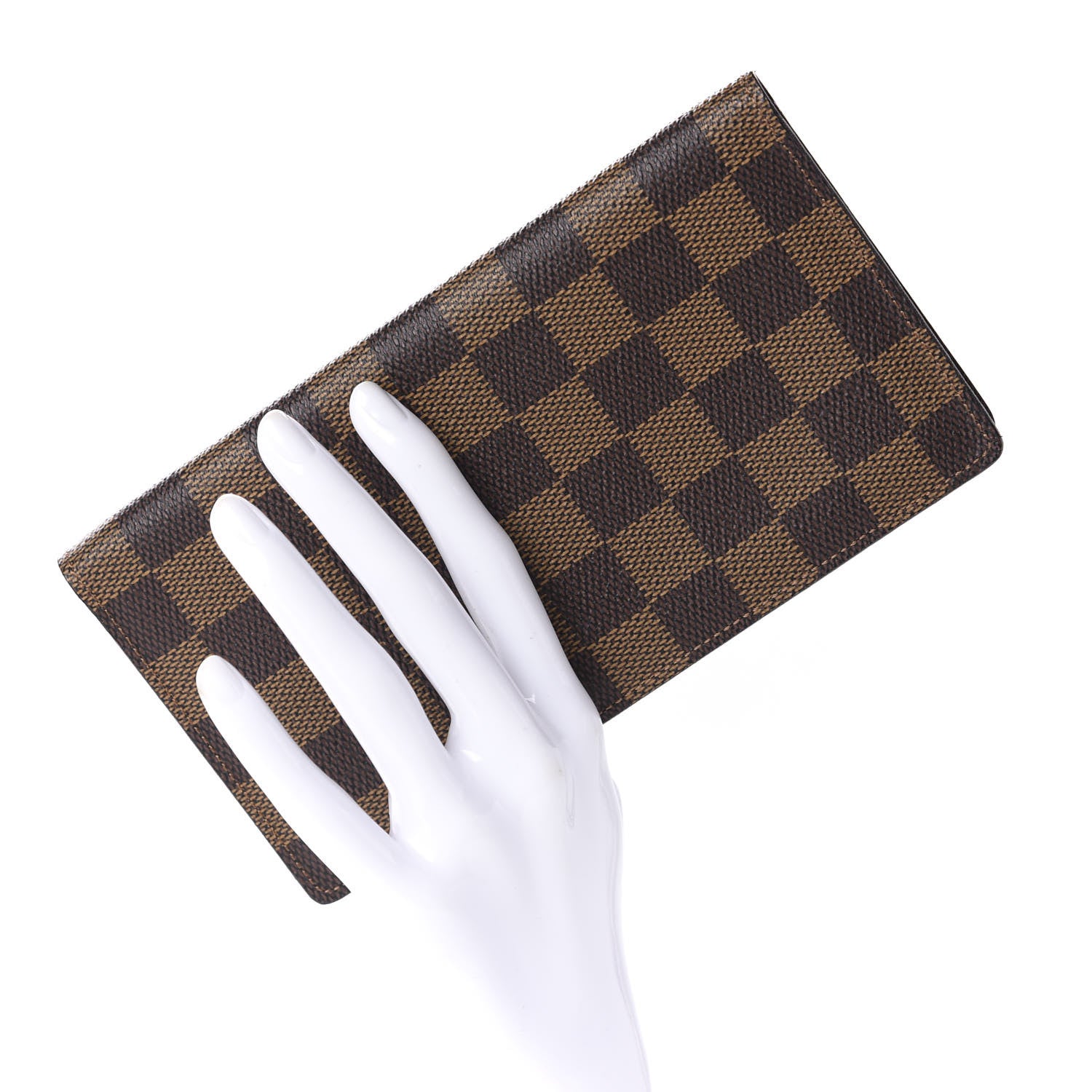 Louis Vuitton Damier Ebene Porte Valeurs Organizer Wallet 2 of 11