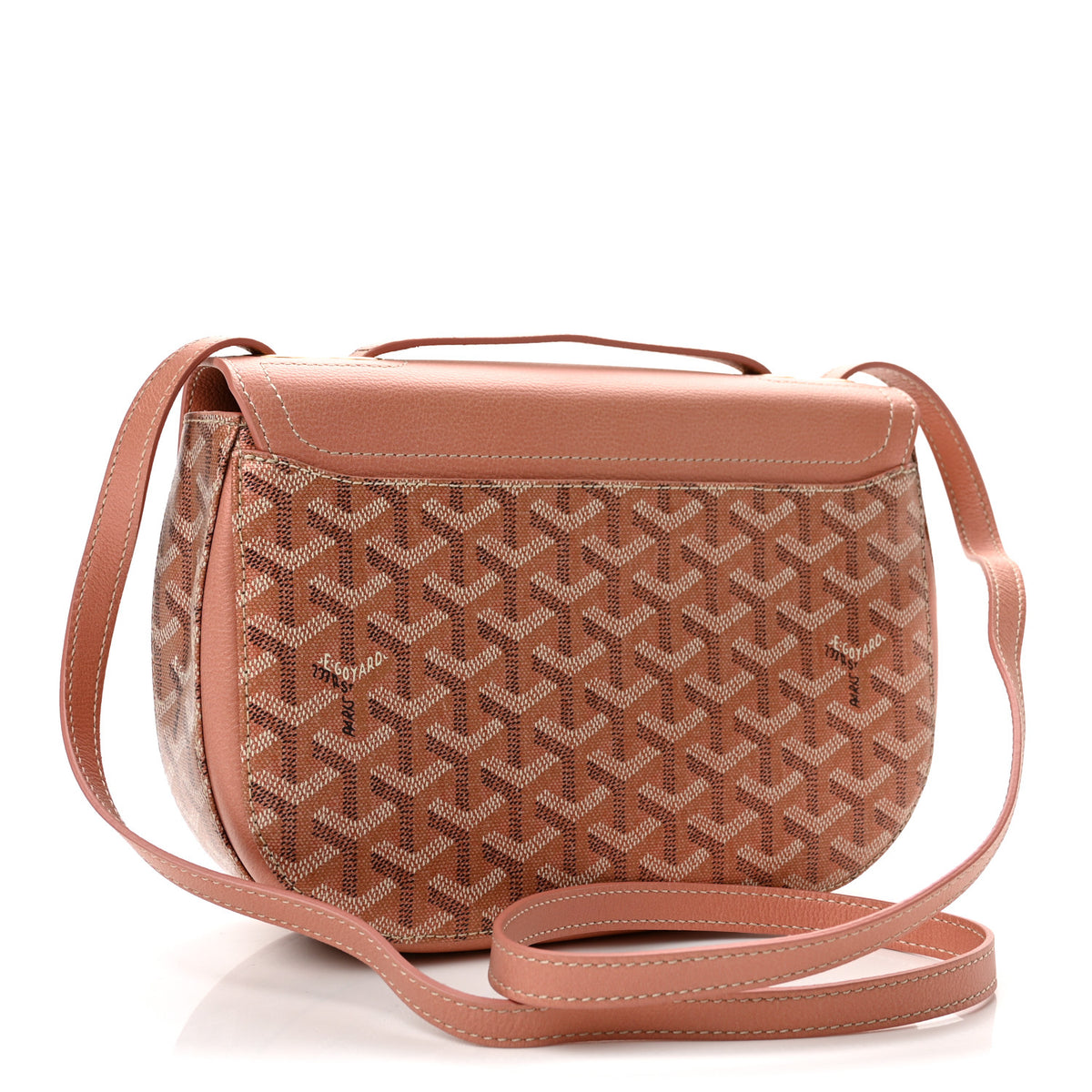 Goyard Iridescent Goyardine 233 PM Shoulder Bag Pearly Coral 3 of 11