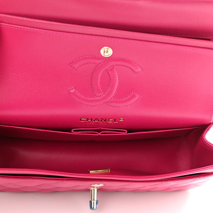Chanel Caviar Quilted Small Double Flap Fuchsia 5 of 10