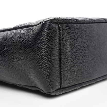 Chanel Caviar Quilted Petit Shopping Tote PST Black 8 of 9