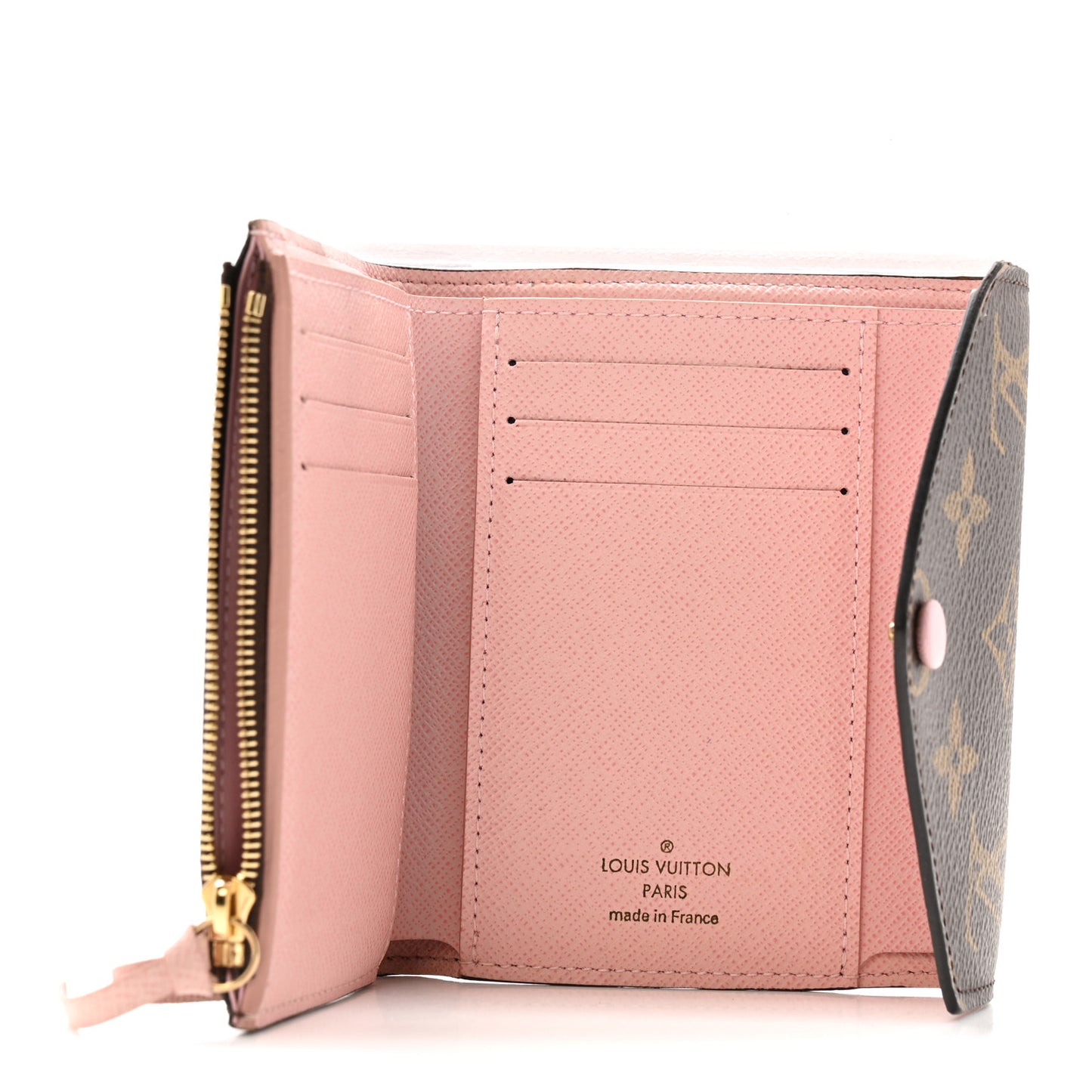Monogram Victorine Wallet Rose Ballerine