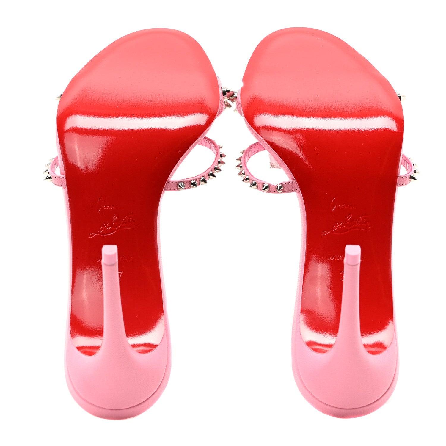 Christian Louboutin Nappa Tatoosh 85 Sandals 37 Calipso 6 of 8