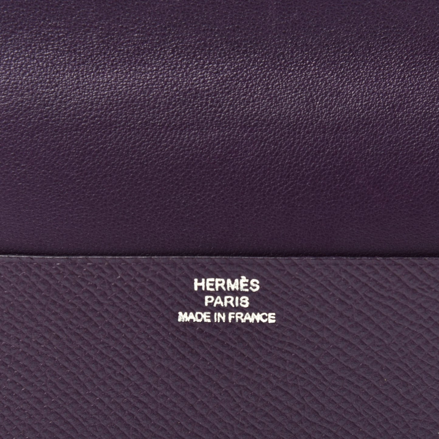 Epsom Guernesey Card Case Raisin