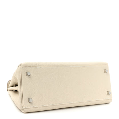 Hermes Togo Kelly Retourne 28 Craie 4 of 8