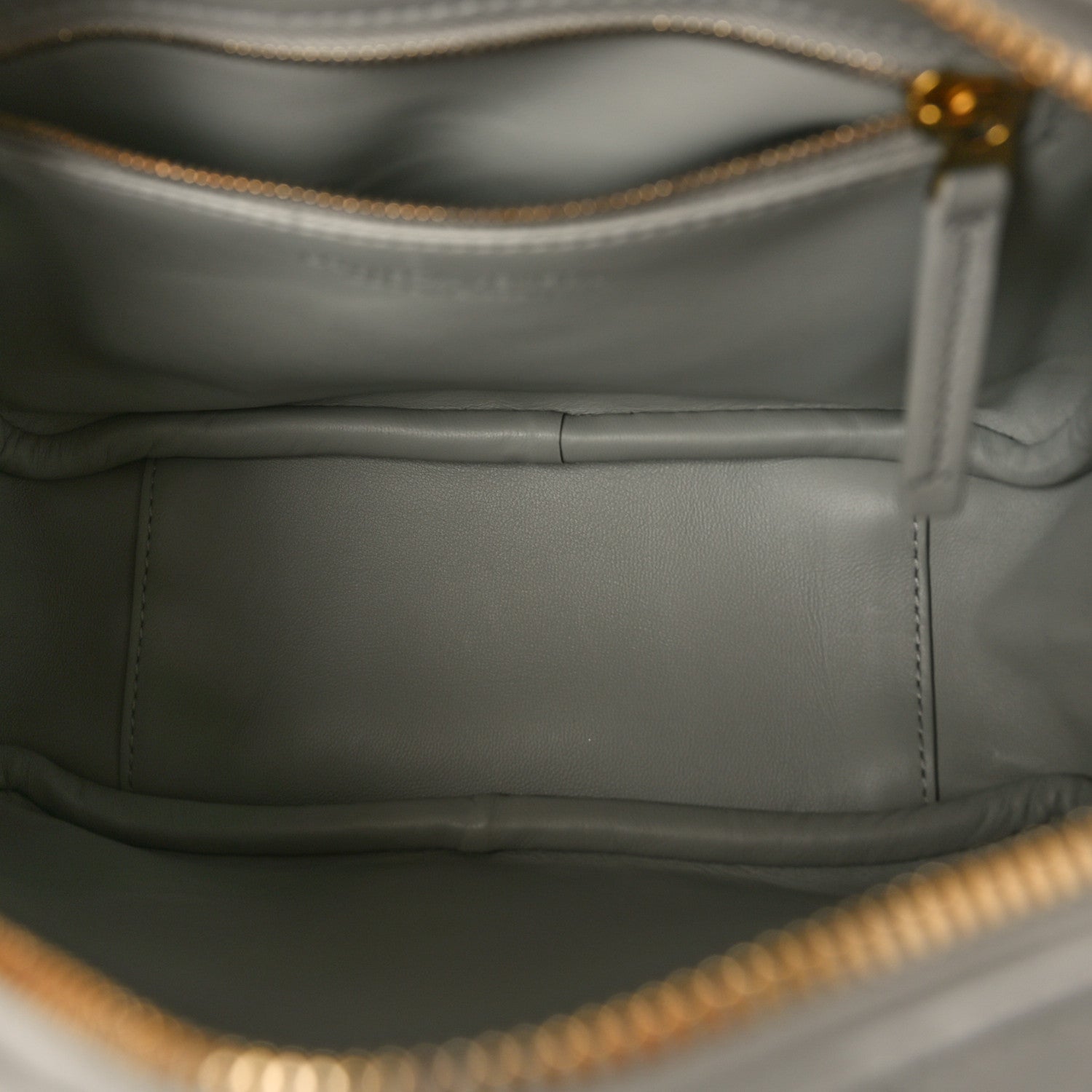 Bottega Veneta Lambskin Intrecciato Small Getaway Agate Grey 5 of 9