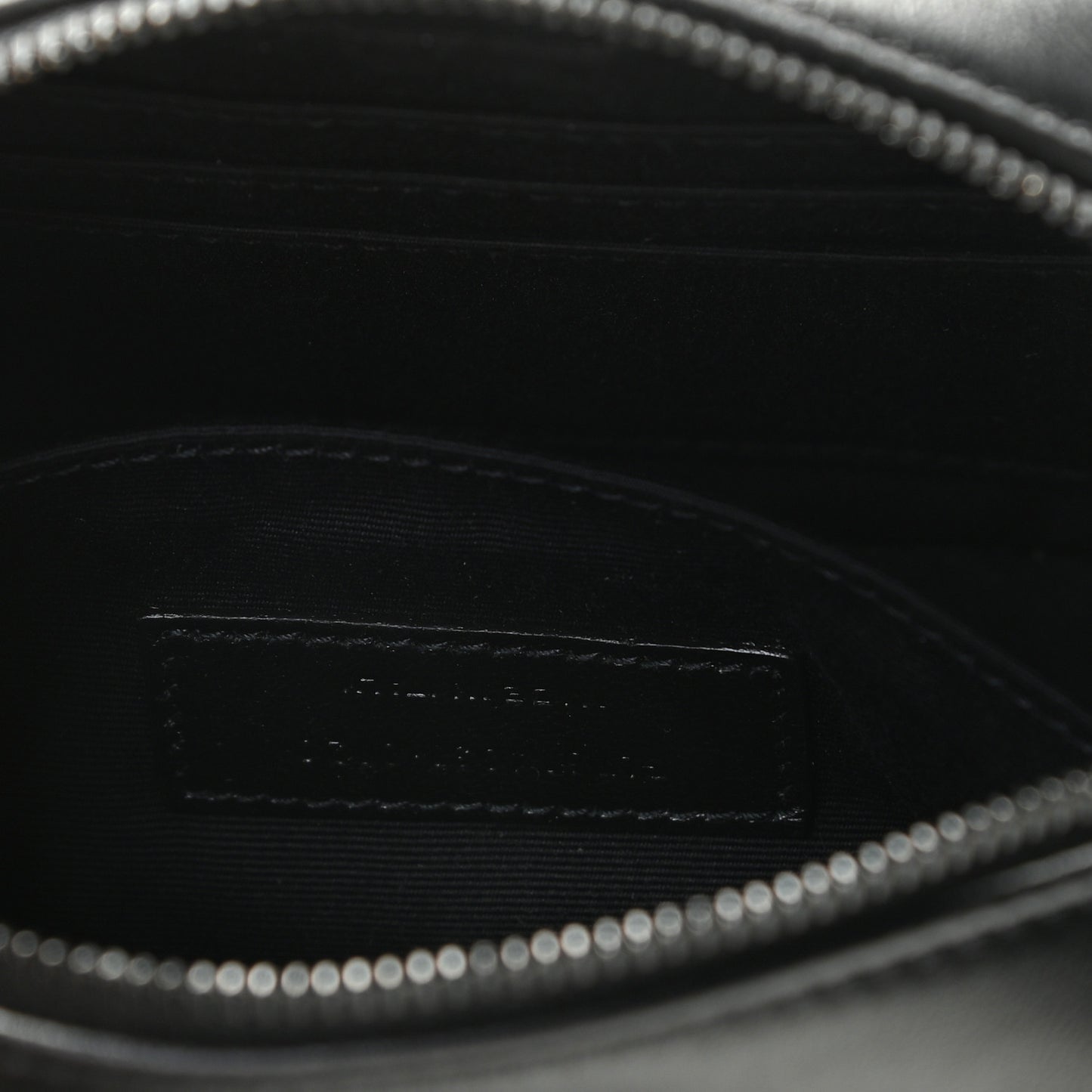 Calfskin Matelasse Monogram Lou Belt Bag Black
