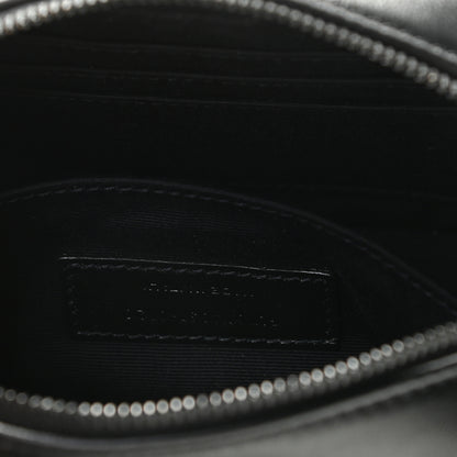 Saint Laurent Calfskin Matelasse Monogram Lou Belt Bag Black 7 of 10