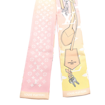Louis Vuitton Silk Monogram Gradient Confidential Bandeau Rose 2 of 3