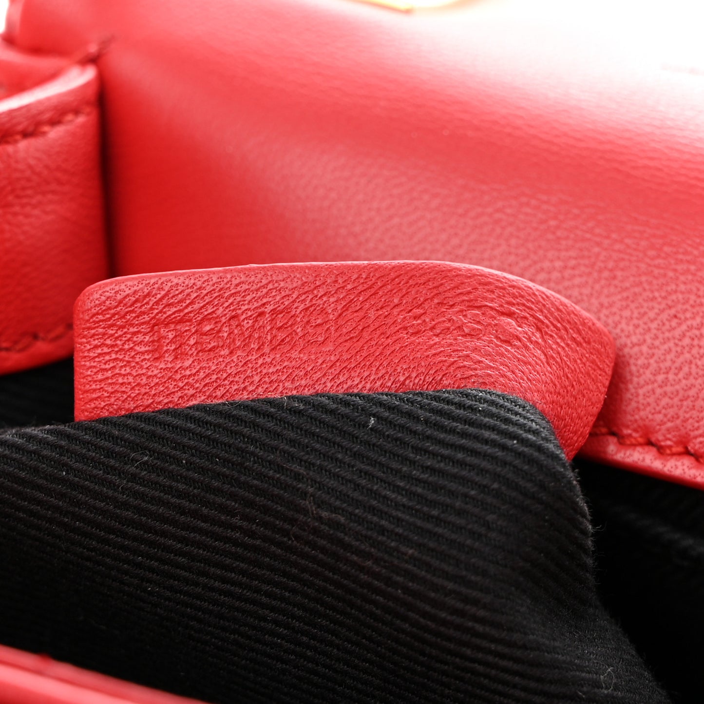 Lambskin Quilted Small Lola Bag Bright Red