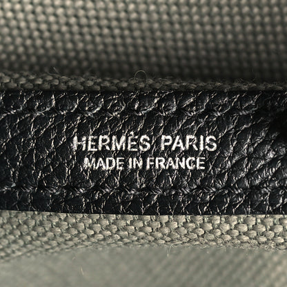 Hermes Toile Negonda Garden Party Tote 30 Olive 6 of 9
