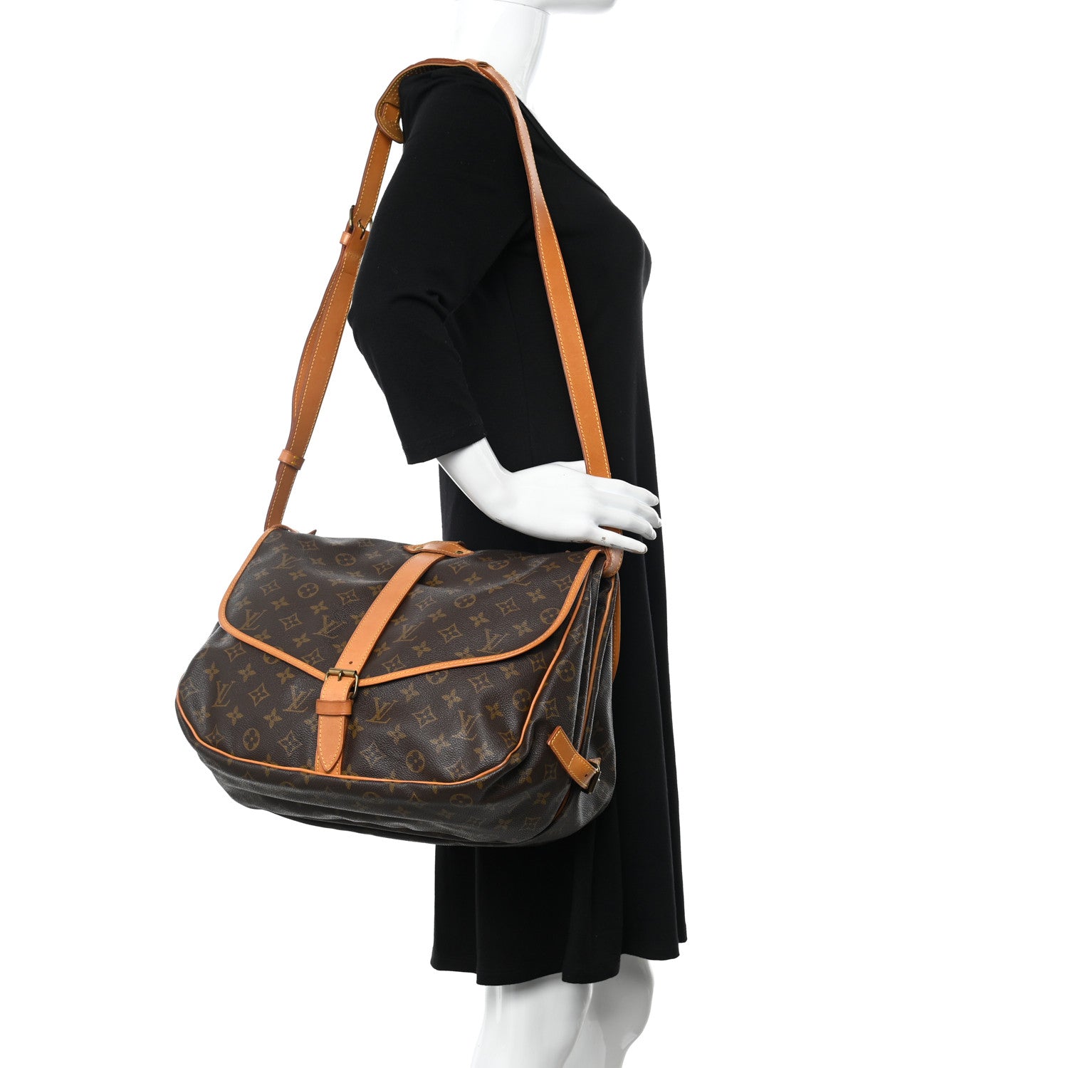 Louis Vuitton Monogram Saumur 35 2 of 10