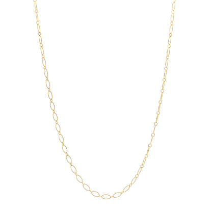 Tiffany 18K Yellow Gold Oval Link Chain Necklace 20" 1 of 5