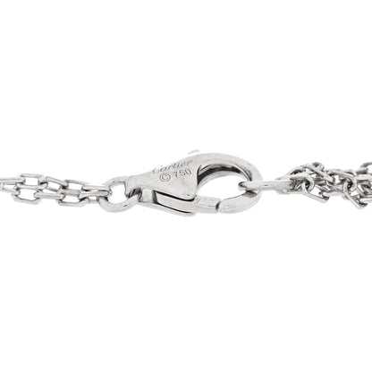 Cartier 18K White Gold Diamond LOVE Bracelet 4 of 4
