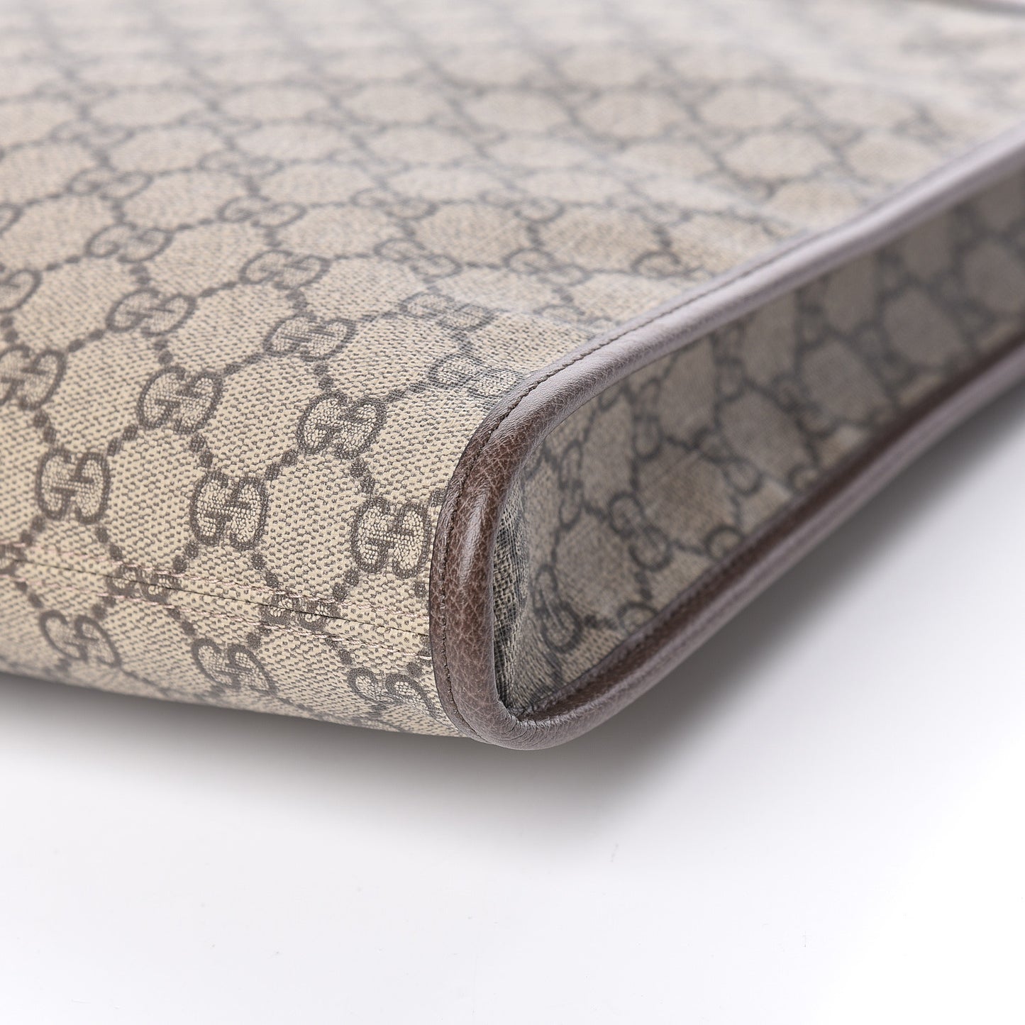 GG Supreme Monogram Large Rajah Chain Tote Beige New Acero